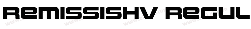 RemissisHv Regular字体转换 RemissisHv Regular字体转换